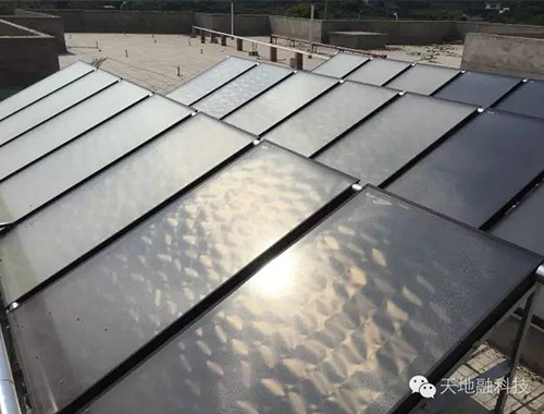 長沙市坪塘集鎮片保障性住房小區北片幼兒園太陽能熱水系統工程